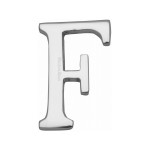 M Marcus Heritage Brass Letter F - Pin Fix 51mm